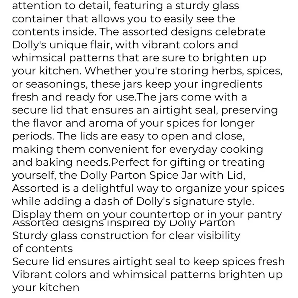 Dolly Parton limited edition